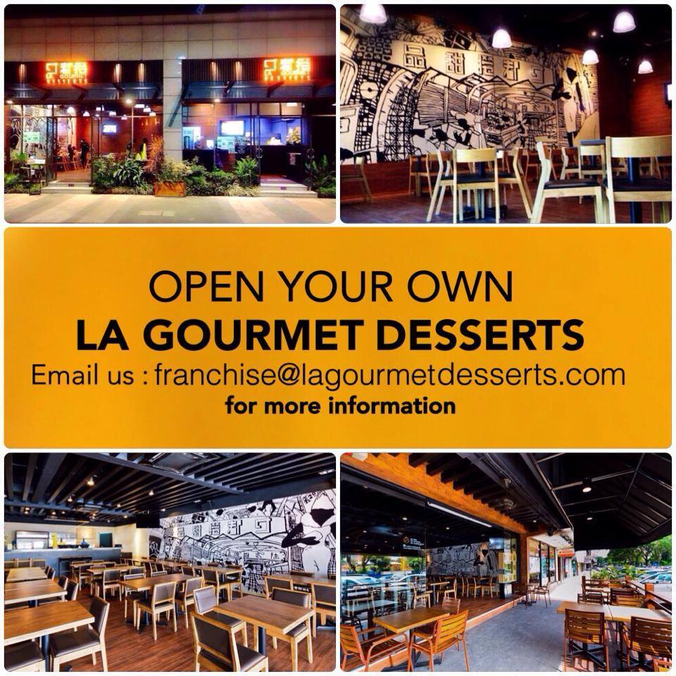 Open your own la gourmet desserts now!!!