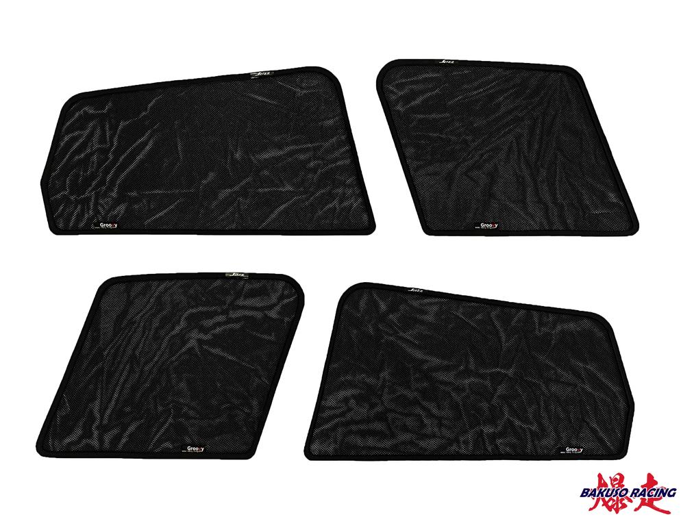 Groovy Custom Fit Sunshades (Clip-On Type) For HONDA JAZZ/FIT GK 2015