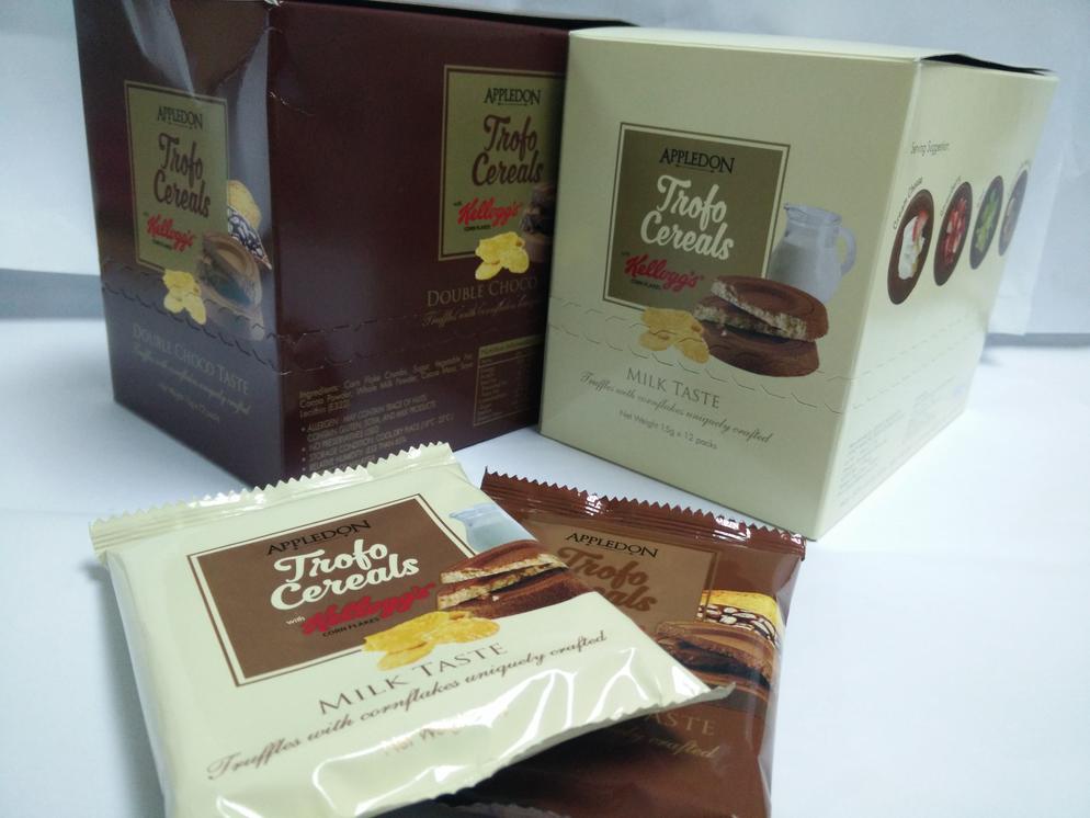 KELLOGG'S APPLEDON TROFO CEREALS