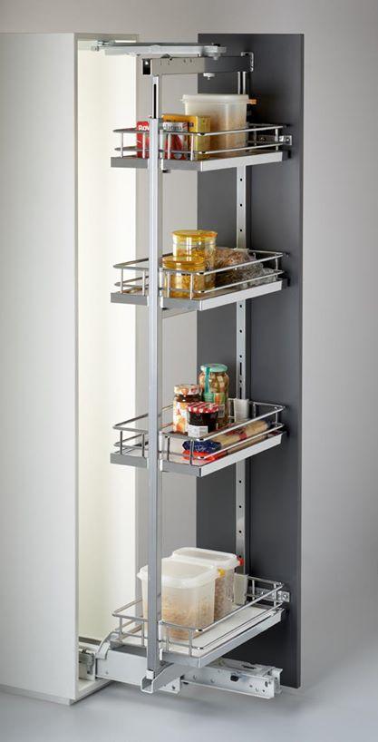5-TIER SWIVEL TALL-LARDER PULL-OUT UNIT