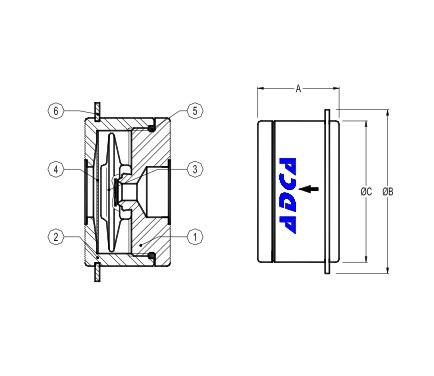 THERMOSTATIC STEAM TRAPS AND AIR ELIMINATORS TSW 22 (Stainless Steel Wafer Design)