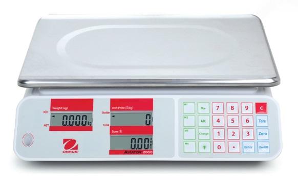Ohaus Aviator 2000, Weighing Scale