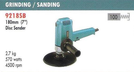 Disc Sander, 9218SB