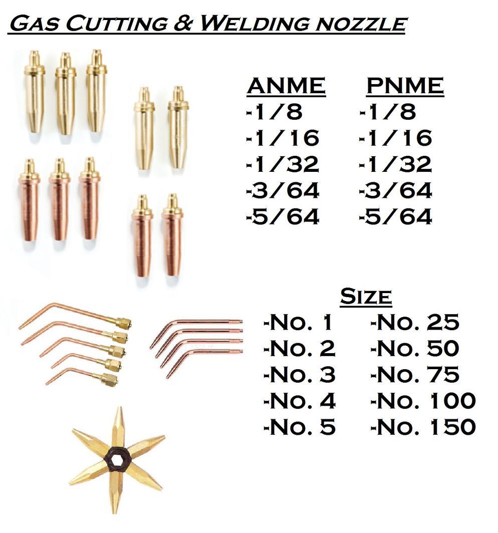 Gas Cutting Welding Nozzle