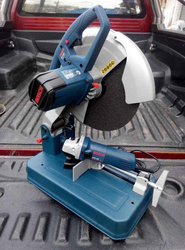 Bosch 14" Cut Off Machine & 4" Angle Grinder