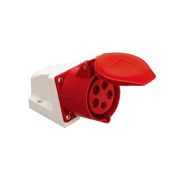 Cable Accs Industrial Wall Socket 4P