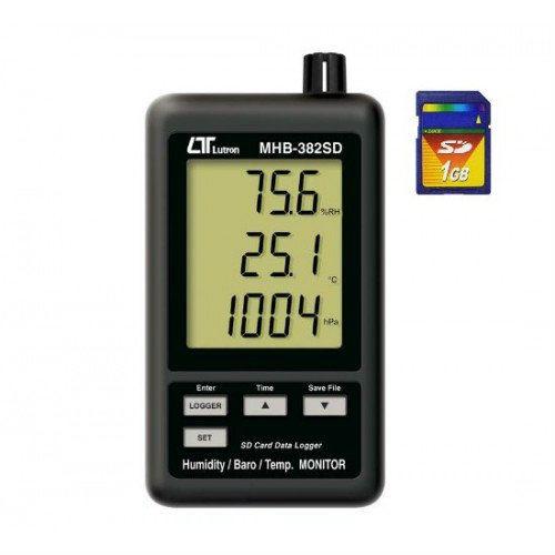 Lutron Humidity/Barometer/Temp Data Recorder - MHB-382SD