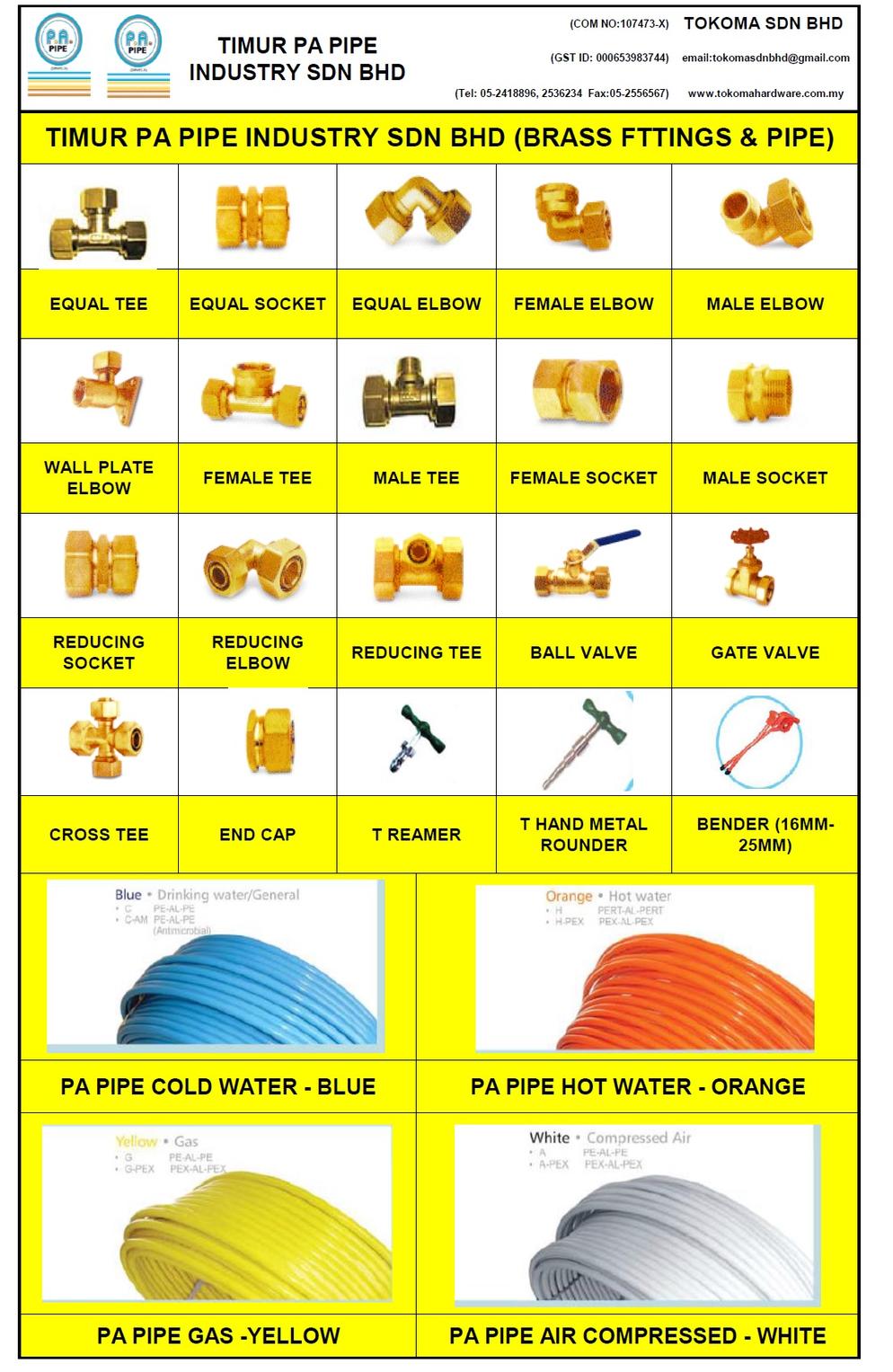 PA TIMUR PIPE & FITTINGS