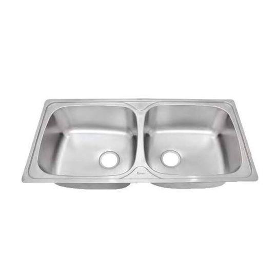 Double Bowl Kitchen Sink Come With Waste (AMKS1060)