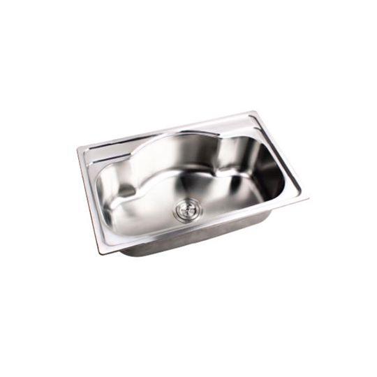 single bowl stainless steel sink (DCS-7044)