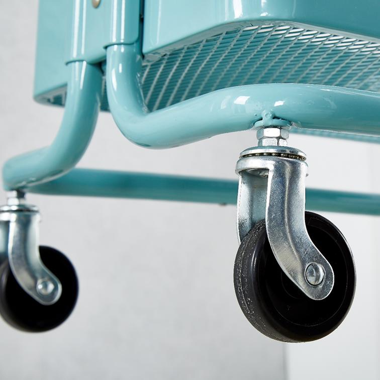 Alcor System Multipurpose 3-Tier Trolley Organizer with Wheels