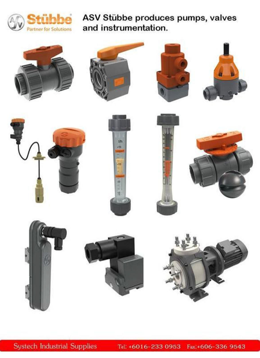 Pumps, Valves & Instrumentation