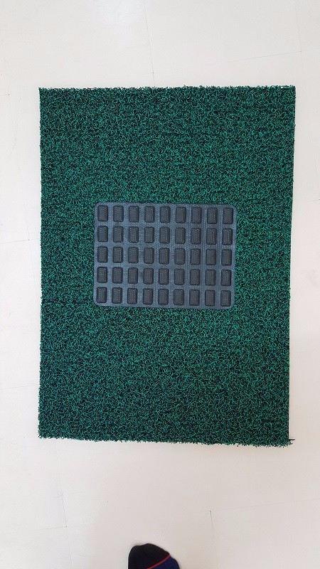 Driver Mat Car Mat (Nail Backing) - Two Tone