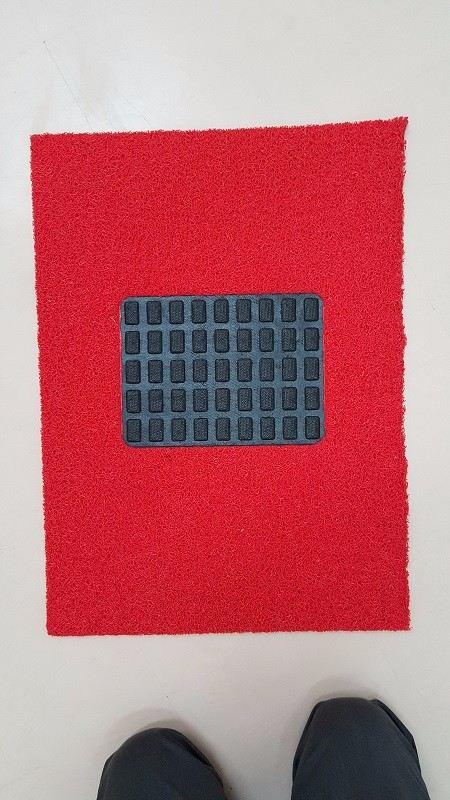 Driver Mat Car Mat (Nail Backing) - One Tone