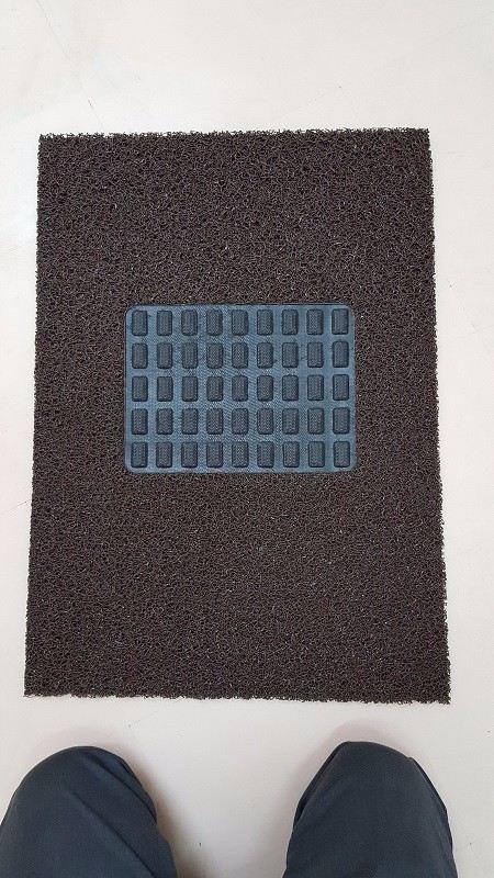 Driver Mat Car Mat (Nail Backing) - One Tone