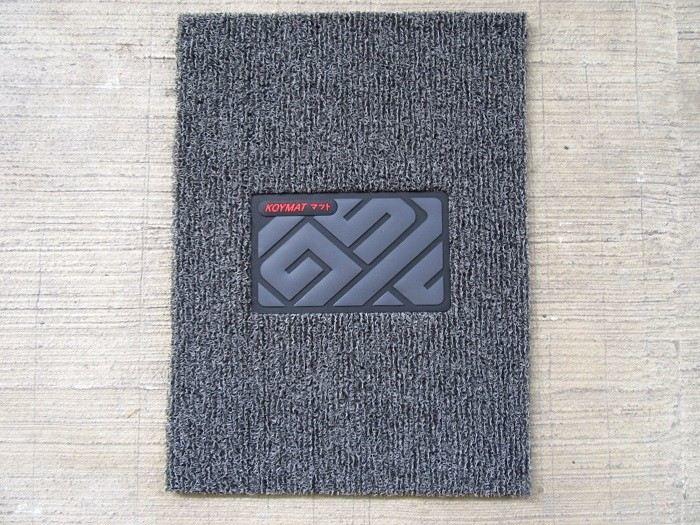 Koymat Driver Mat Car Mat (Nail Backed Two Tones)