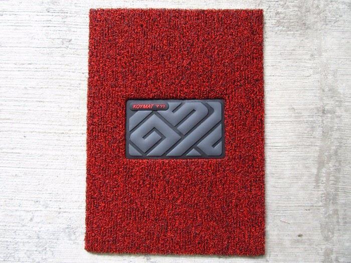 Koymat Driver Mat Car Mat (Nail Backed Two Tones)