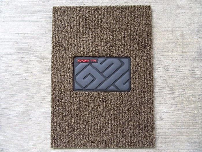 Koymat Driver Mat Car Mat (Nail Backed Two Tones)