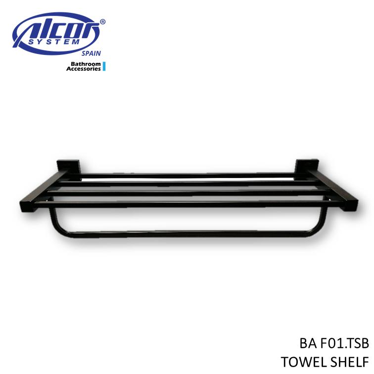 Alcor System Towel Shelf - Black Series