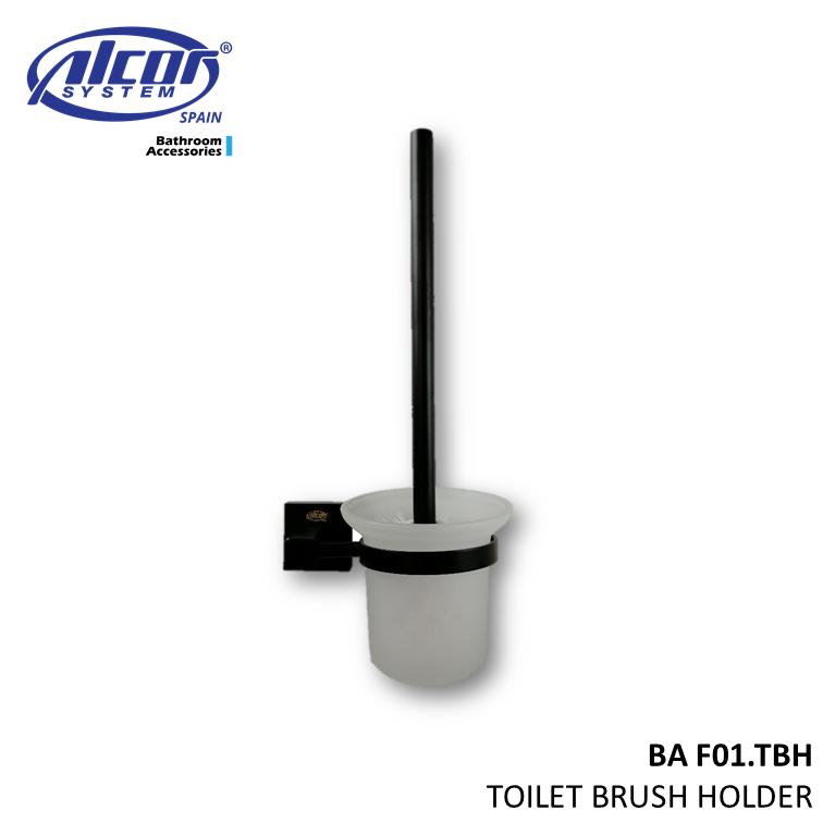 Alcor System Toilet Brush & Holder - Black Series