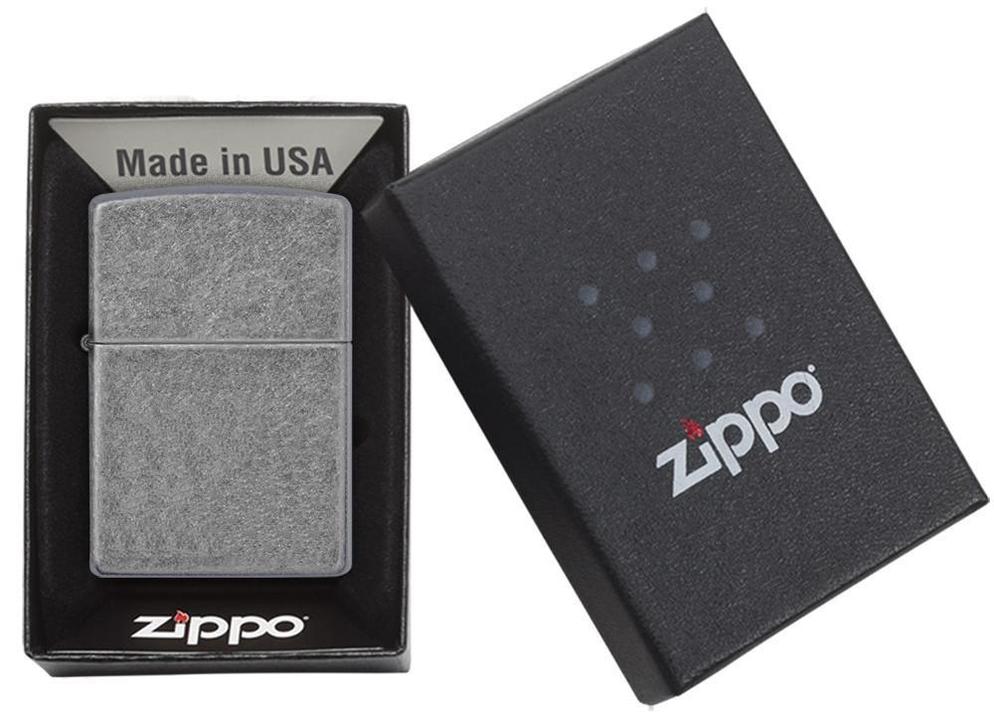 Zippo 121 Antique Silver Plate Windproof Lighter