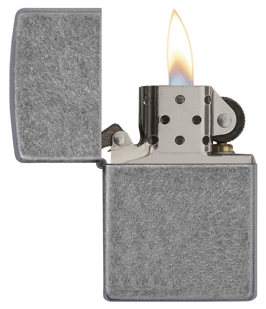 Zippo 121 Antique Silver Plate Windproof Lighter