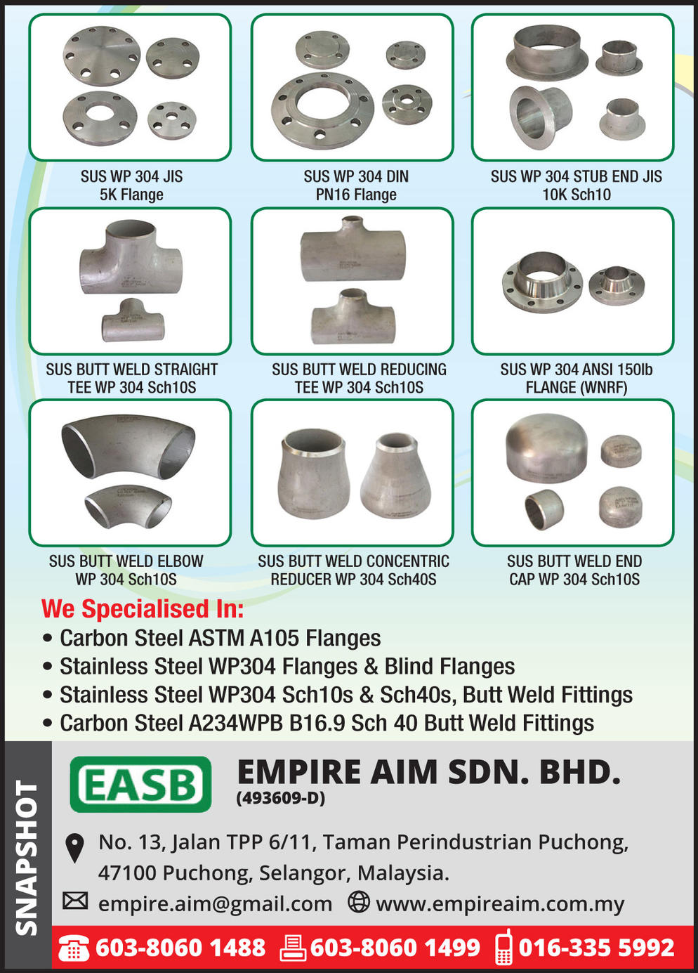 Empire Aim Sdn Bhd P Panpages Solutions M Sdn Bhd