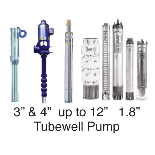 3” & 4”  up to 12” 1.8” Tubewell Pump