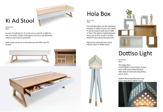 Ki Ad Stool,Hola Box & Dottiso Light