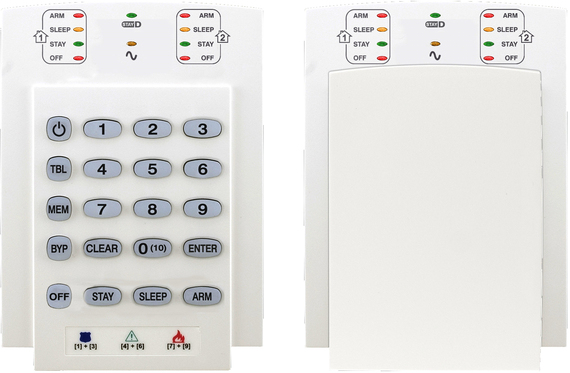 BURGLAR ALARM KEYPAD