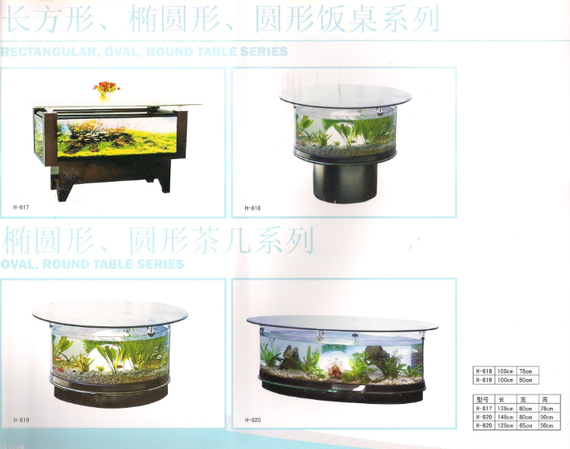 Round Series Aquarium