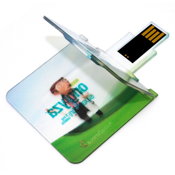 Translucent ID Card USB