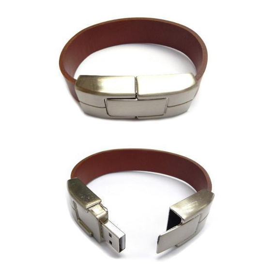 Bracelet PU Leather USB