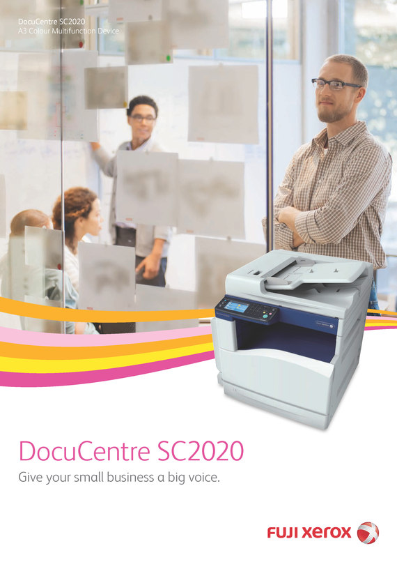 DocuCentre SC2020 - A3 Colour Multifunction Device