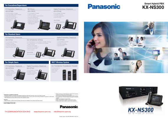 Smart Hybrid PBX KX-NS300