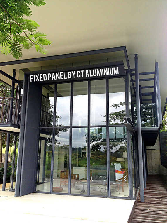 Aluminium fixed panel