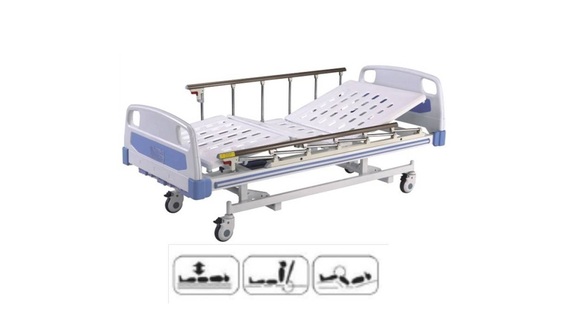 HOSPITAL MANUAL BED 3 FUNCTION