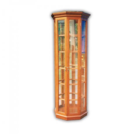 Octagonal Display Cabinet