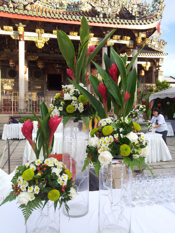 Flower Decor For Temple