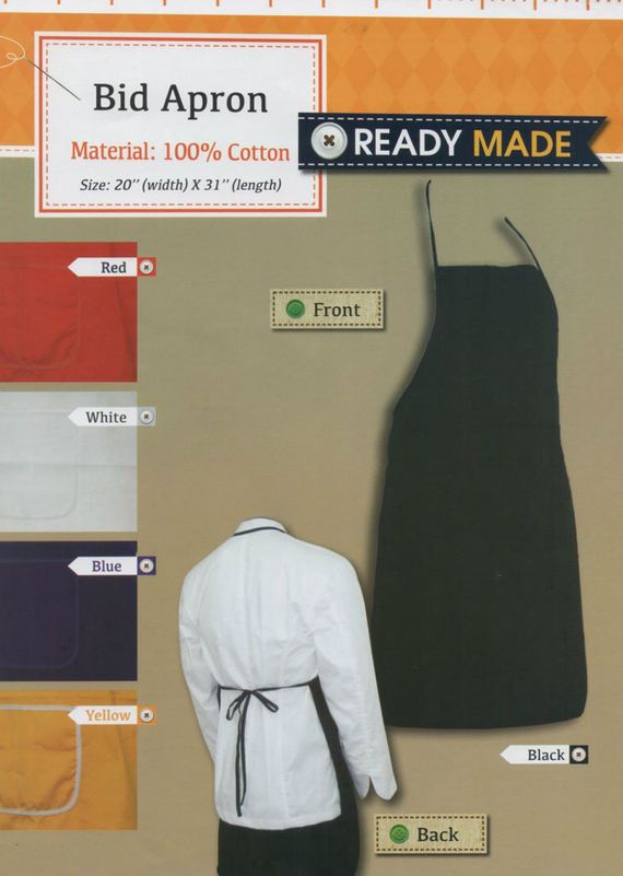 Ready Made Bid Apron