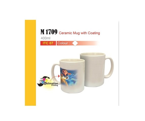 M7799 CERAMIC MUG WITH COATING