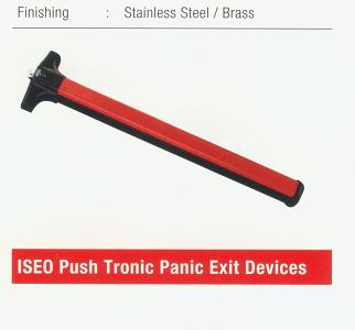 ISEO Push Tronic Panic Exit Devices