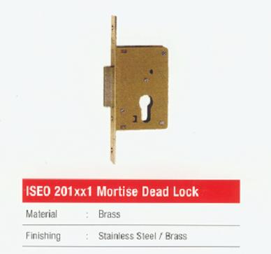 ISEO 201xx1 Mortise Dead Lock