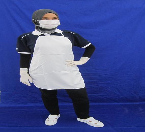 Cleanroom Lintfree Antistatic Apron