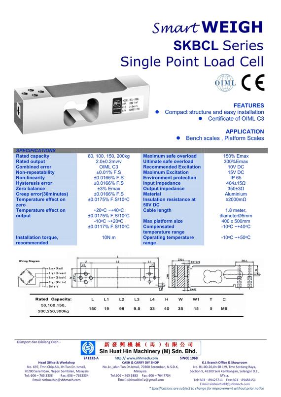 Single Point Load Cell