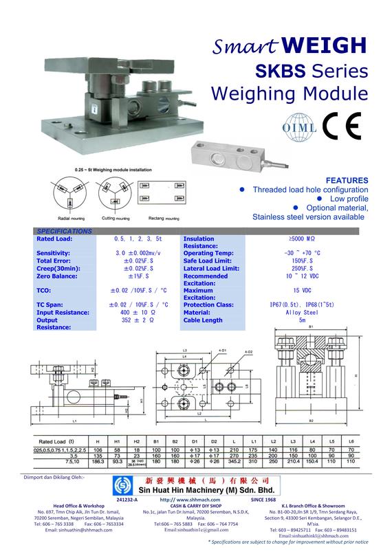 Weighing Module