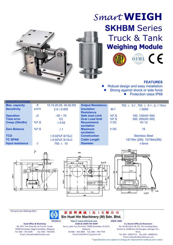 Truck & Tank Weighing Module