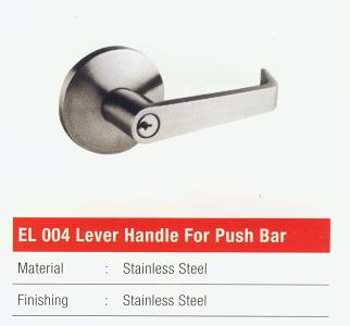 EL 004 Lever Handle For Push Bar
