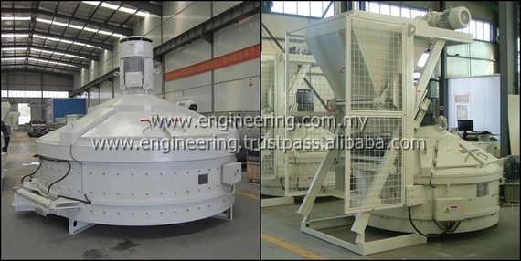 Planetary Concrete Mixer