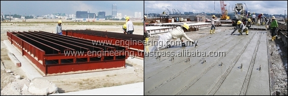 Square Pile Mould and Precast